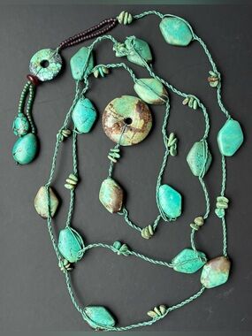 Gorgeous Turquoise Necklace/Belt/Chain